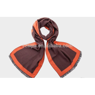 Fashion 100 acrylic mens custom pashmina scarf